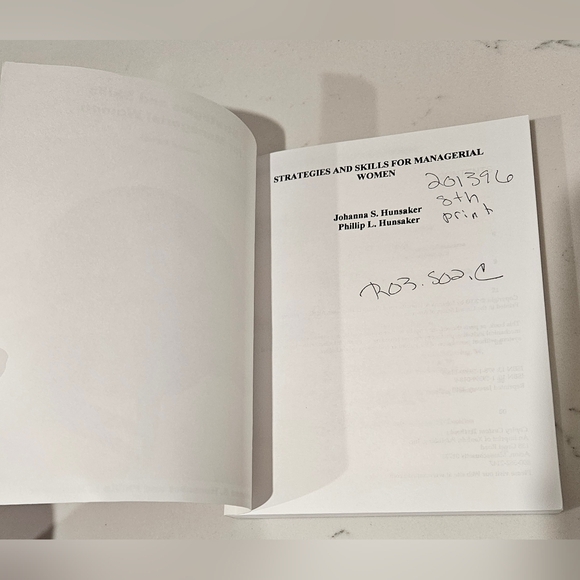 Strategies and Skills for Managerial Women Paperback Book 2nd Edition - Picture 4 of 8